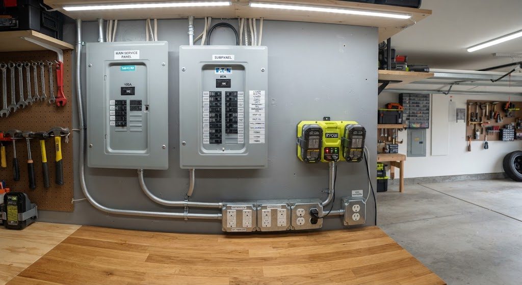 Garage Electrical Upgrades That Don't Trip the Breaker Every Time