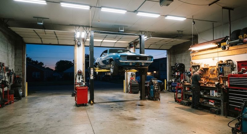 Lighting Your Garage So You Can Actually See What You're Doing