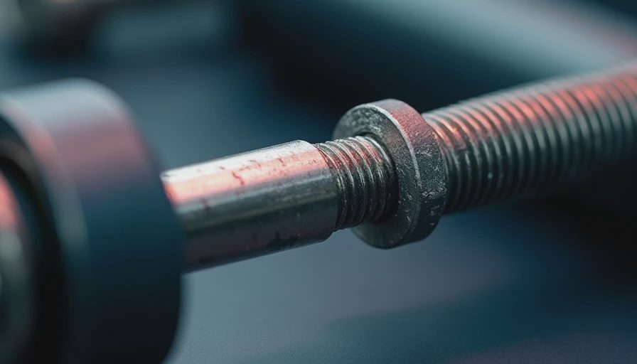 Visual context for tie rod end