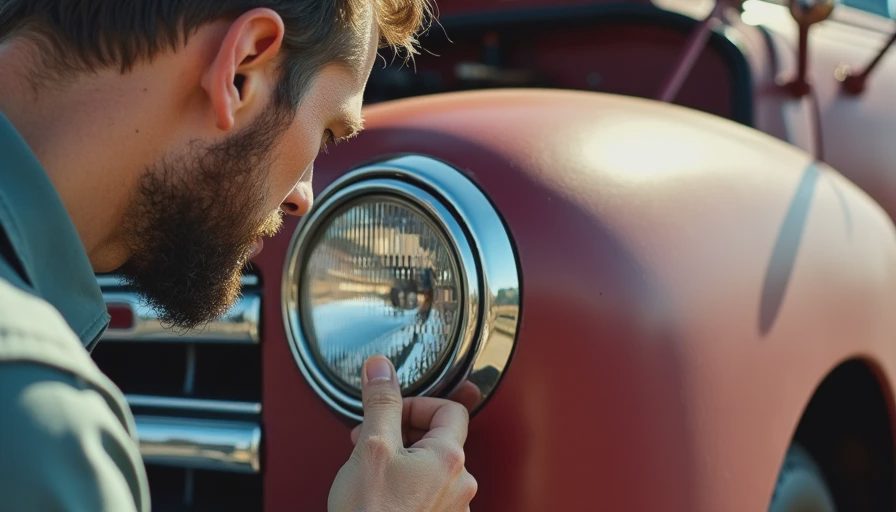 Visual context for classic truck parts
