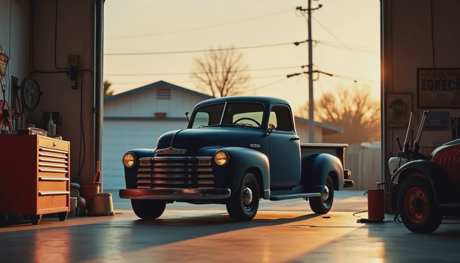 Visual context for classic trucks