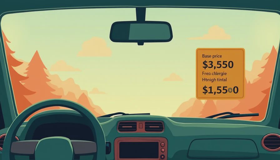 Visual context for car dealer markup