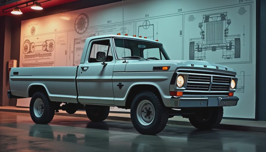 Illustration for 1972 ford f250 2door dimensions